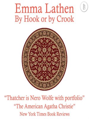 cover image of By Hook or by Crook: The Emma Lathen Booktrack Edition